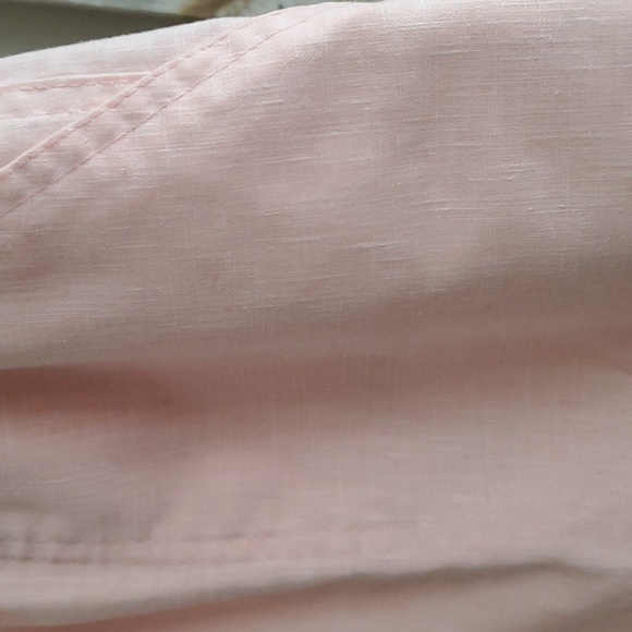 VINTAGE The American Wide Leg Culotte Short Pink Women S - Picture 4 of 5